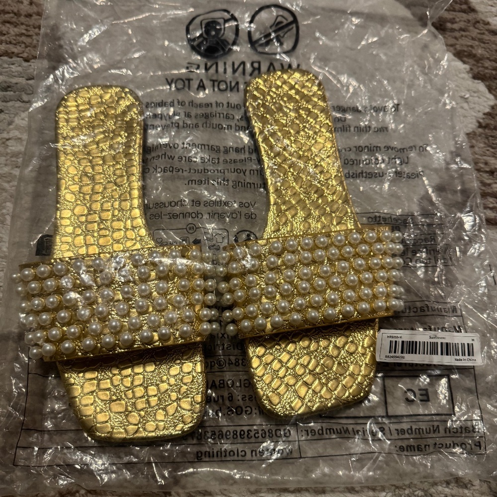 Gold Slippers